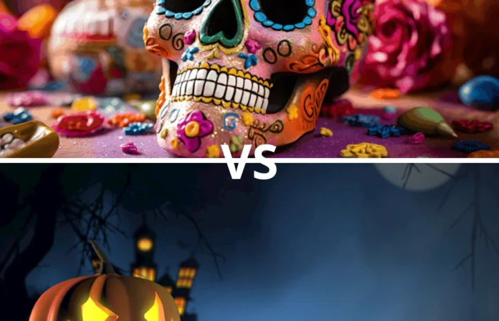 Halloween vs Día de Muertos